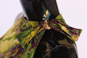 modello-fioritura-coolcat-italia-abito-lungo-jersey-stampato-con-fiori fiocco spalla