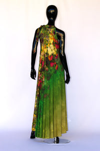 modello-fioritura-coolcat-italia-abito-lungo-jersey-stampato-con-fiori retro completo